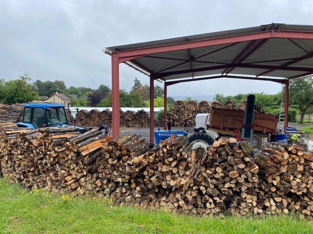 Bois de chauffage Travaux Forestiers Nivernais - Quentin Laudet